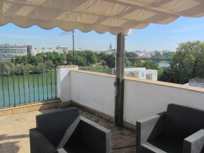 Trianabridgeviews Ático con vistas al puente de Triana calle Castilla 38